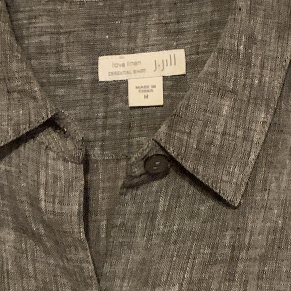 J. Jill Button Down Blouse Size Medium - Picture 2 of 5